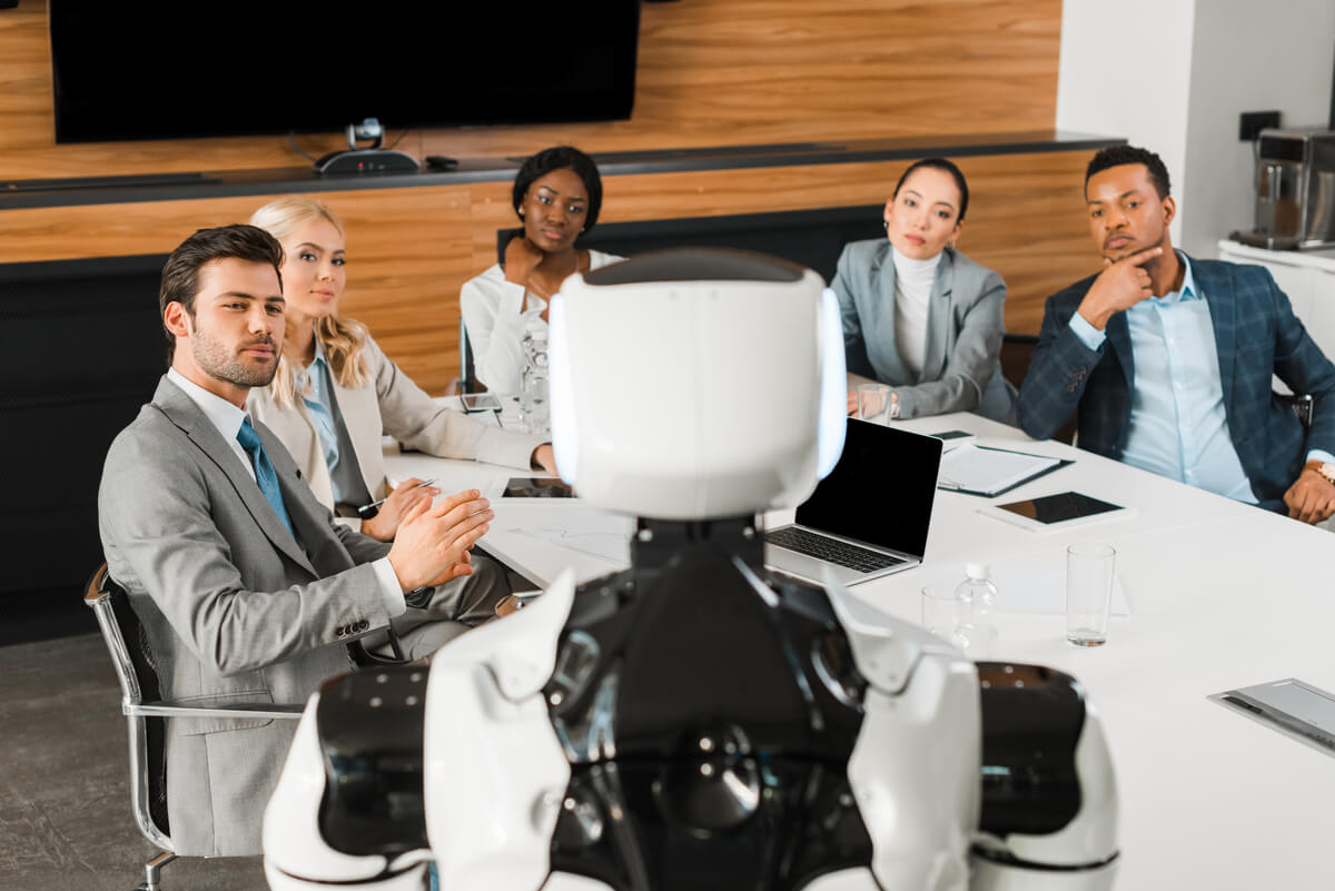 selective focus of young multicultural businesspeo X9RV2ZB.jpg